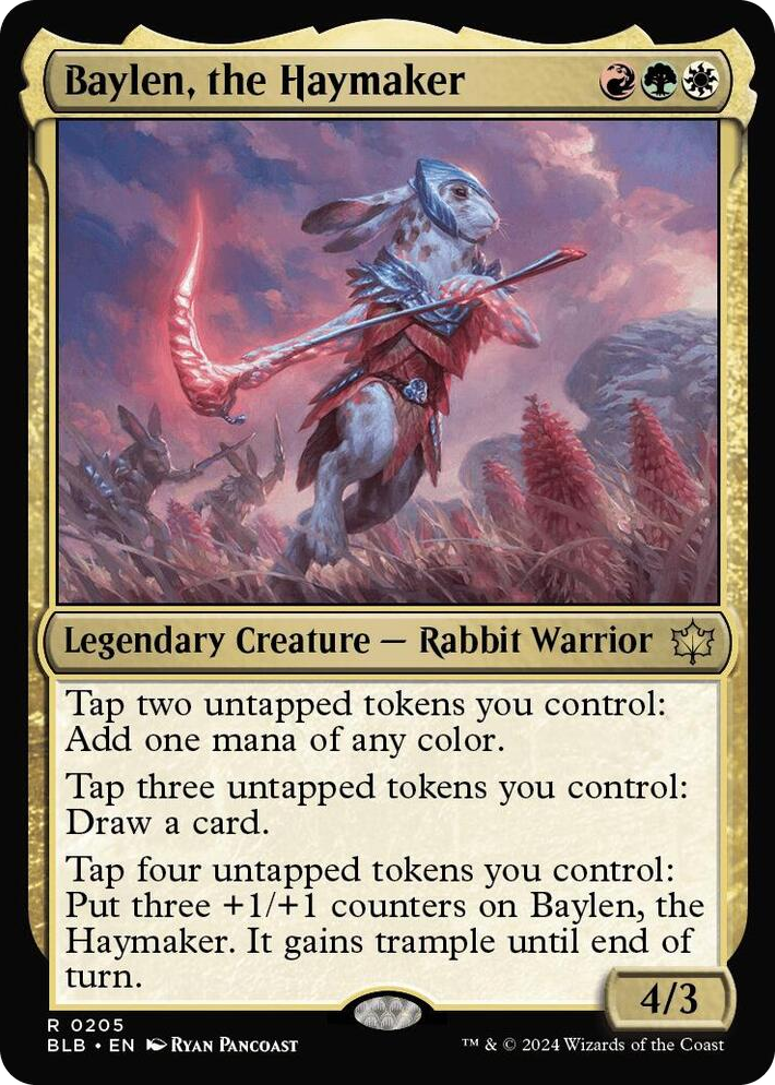 0205 Baylen, the Haymaker R Bloomburrow