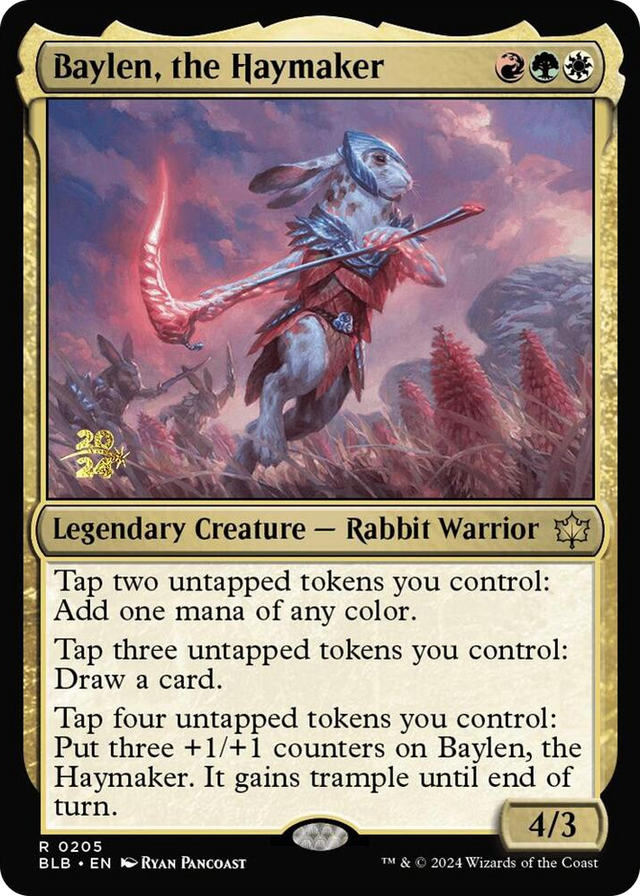 0205 Baylen, the Haymaker R Prerelease Cards