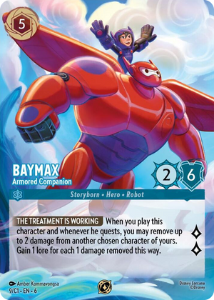 0009 Baymax - Armored Companion Promo Disney Lorcana Promo Cards