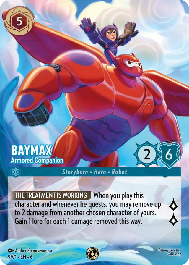 0009 Baymax - Armored Companion Promo Disney Lorcana Promo Cards