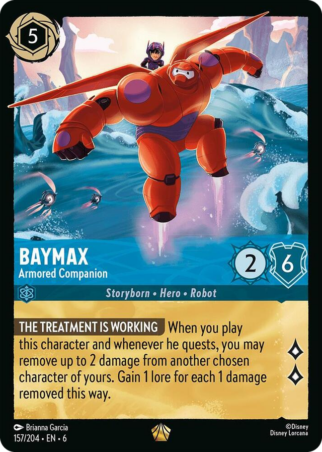 0157 Baymax - Armored Companion Legendary Azurite Sea