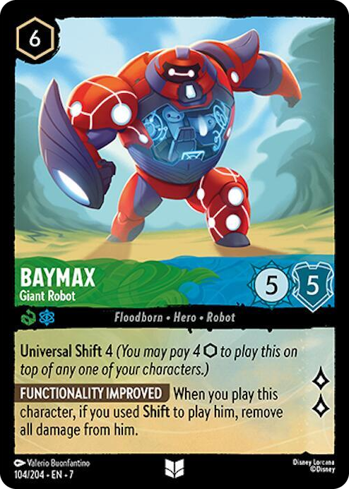0104 Baymax - Giant Robot Uncommon Archazia's Island