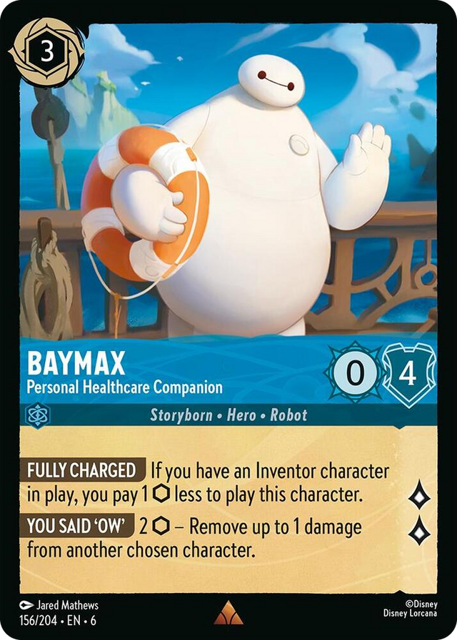 0156 Baymax - Personal Healthcare Companion Rare Azurite Sea