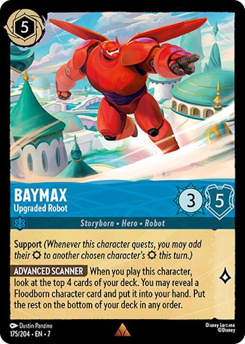 0175 Baymax - Upgraded Robot Rare Archazia's Island