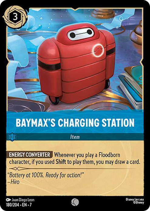 0180 Baymax's Charging Station Common Archazia's Island