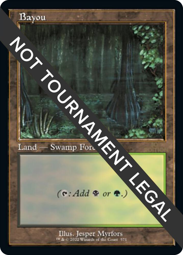 0571 Bayou (Retro Frame) R 30th Anniversary Edition