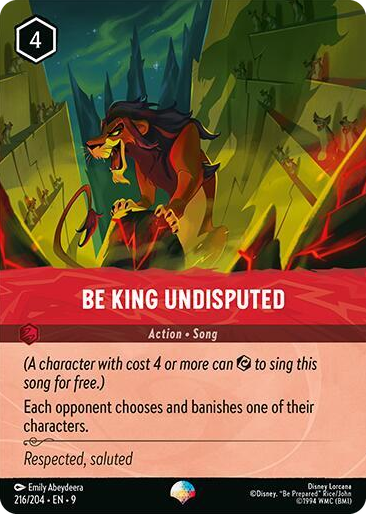 0216 Be King Undisputed (Epic) Epic Fabled