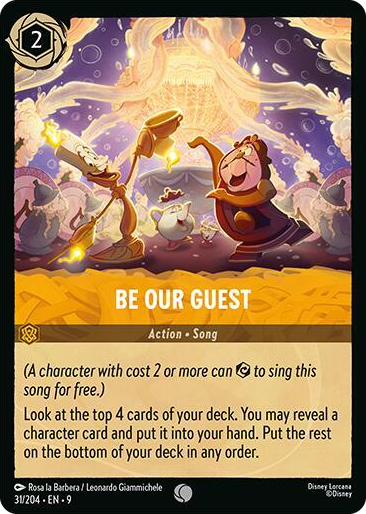 0031 Be Our Guest Common Fabled