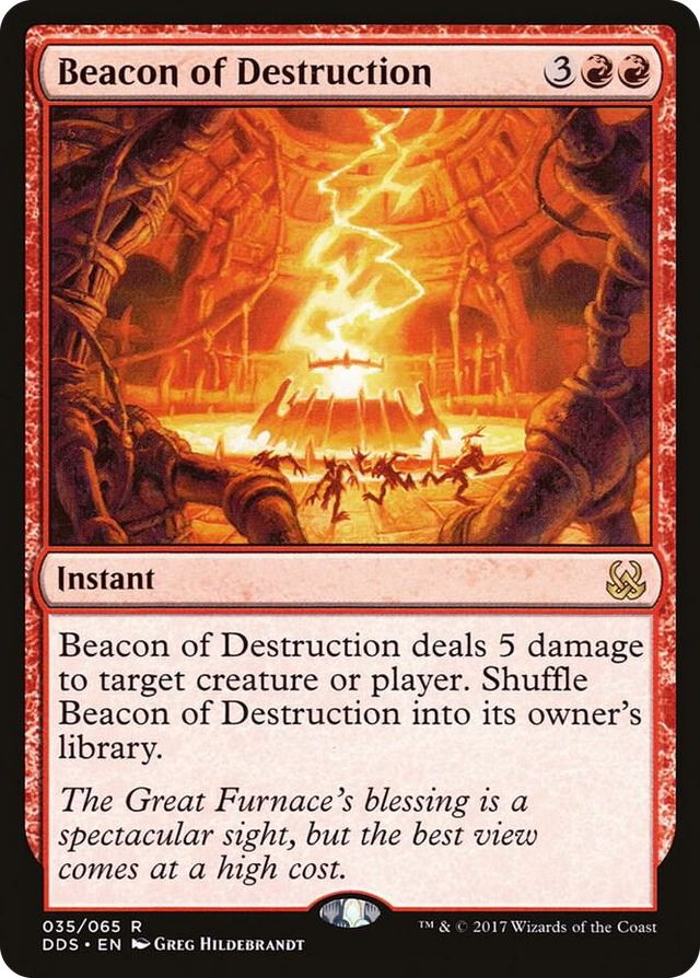 0035 Beacon of Destruction R Duel Decks: Mind vs. Might