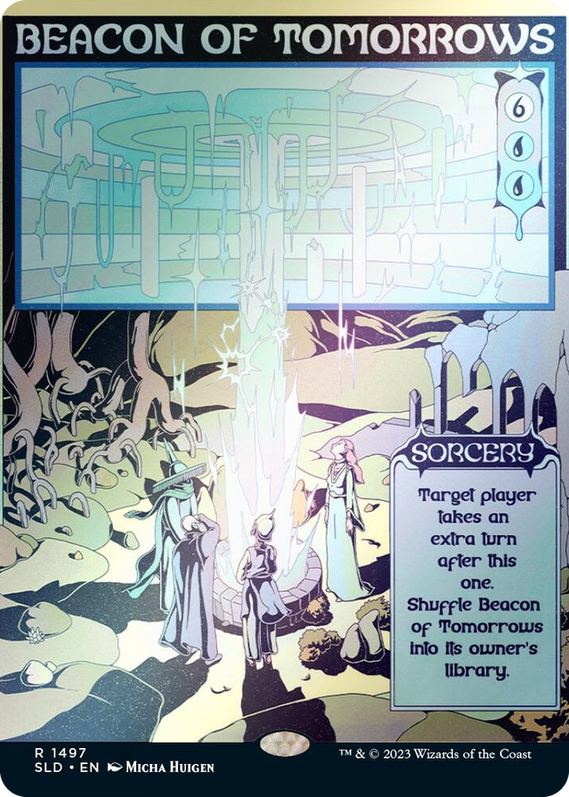 1497 Beacon of Tomorrows (Rainbow Foil) R Secret Lair Drop Series