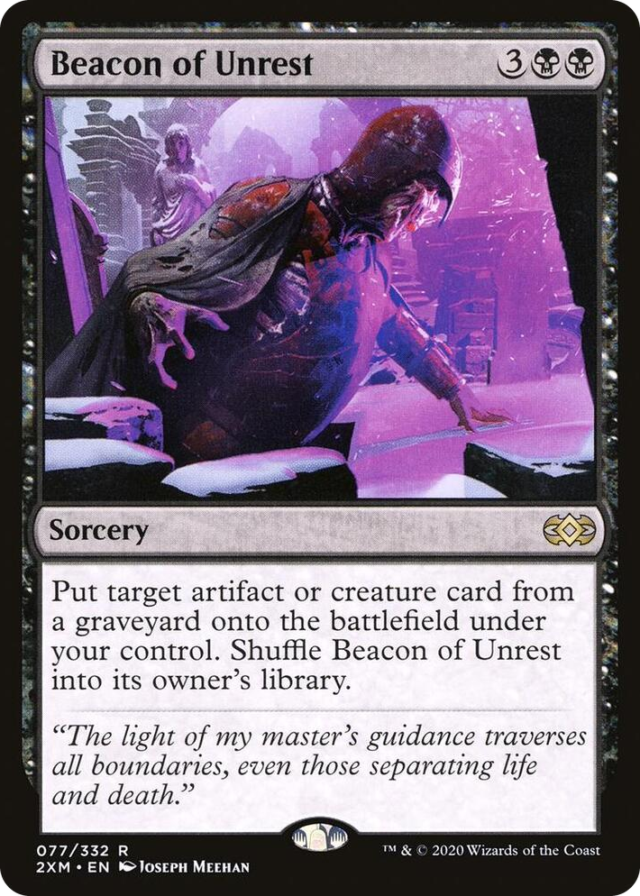 0077 Beacon of Unrest R Double Masters