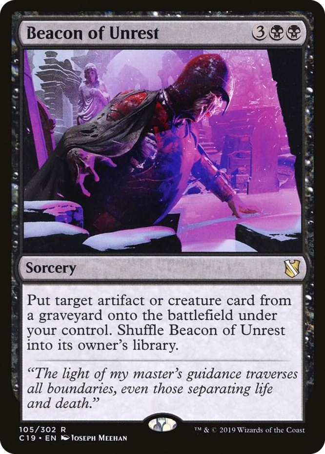 0105 Beacon of Unrest R Commander 2019