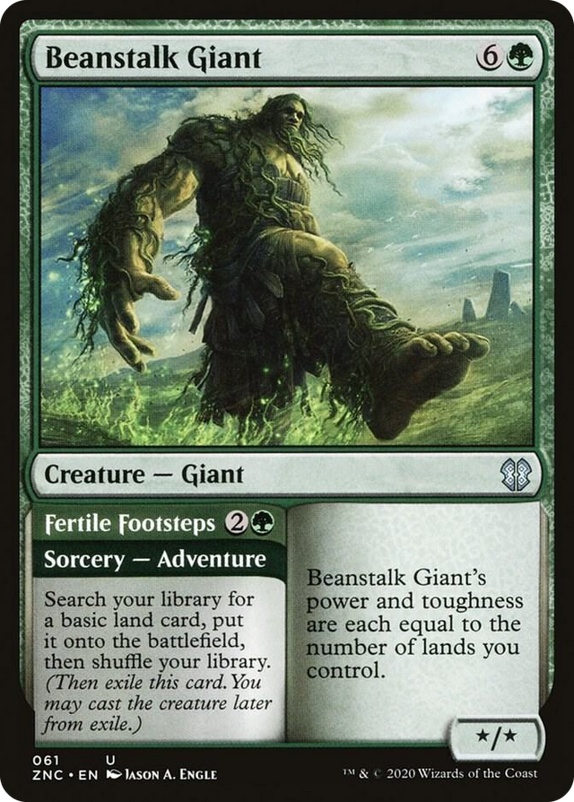 0061 Beanstalk Giant U Commander: Zendikar Rising