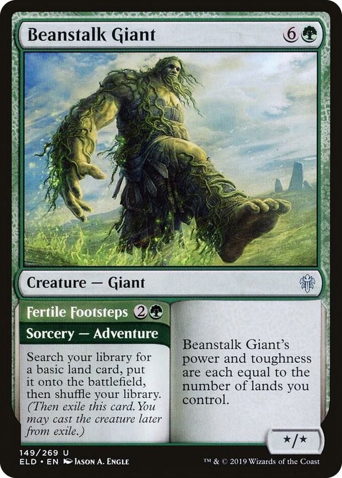 0149 Beanstalk Giant U Throne of Eldraine