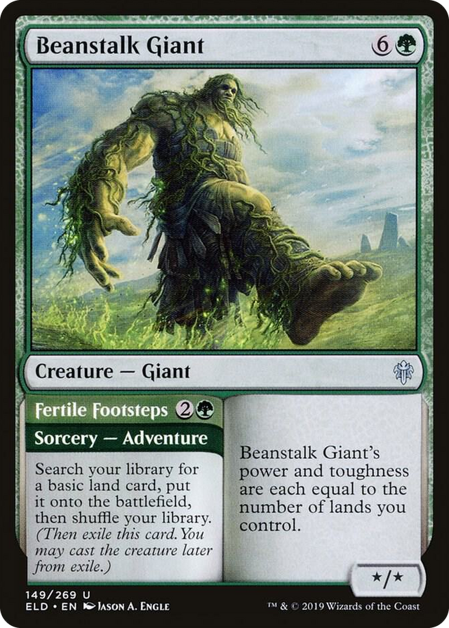 0149 Beanstalk Giant U Throne of Eldraine