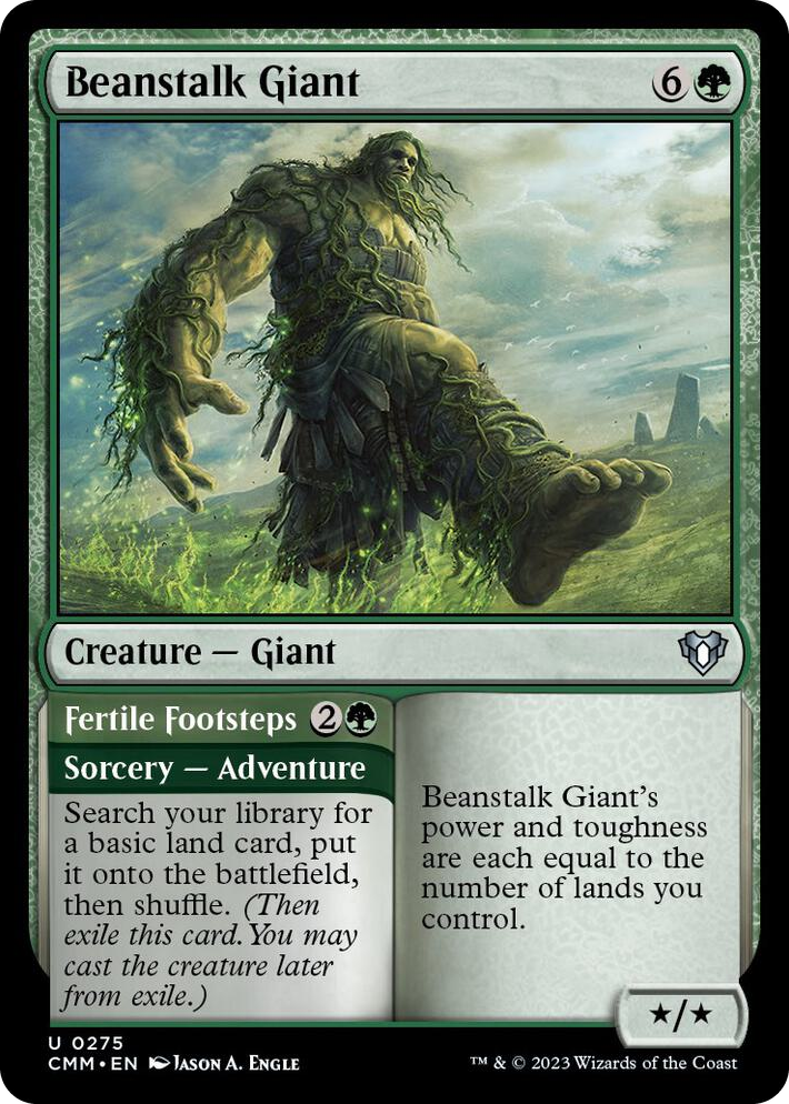 0275 Beanstalk Giant U Commander Masters
