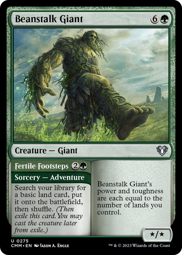 0275 Beanstalk Giant U Commander Masters