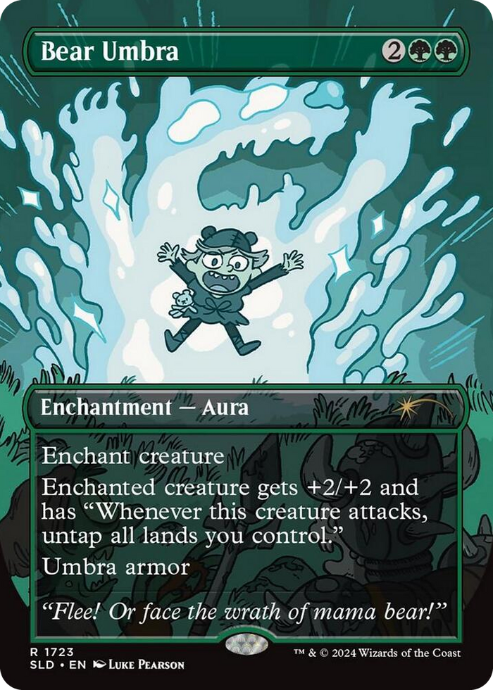 Bear Umbra #1723 R - Secret Lair Drop Series Pokemon card