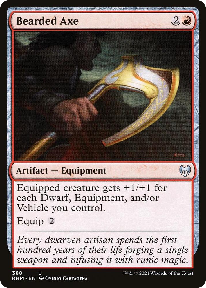 0388 Bearded Axe U Kaldheim