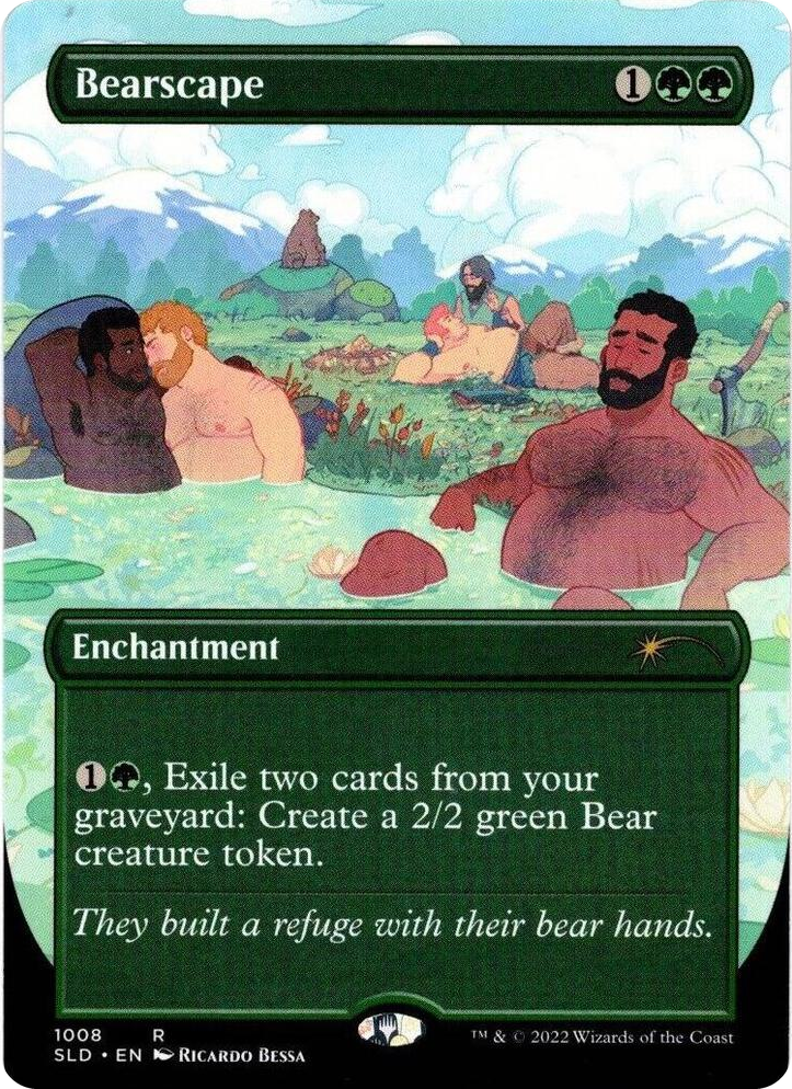 1008 Bearscape R Secret Lair Drop Series