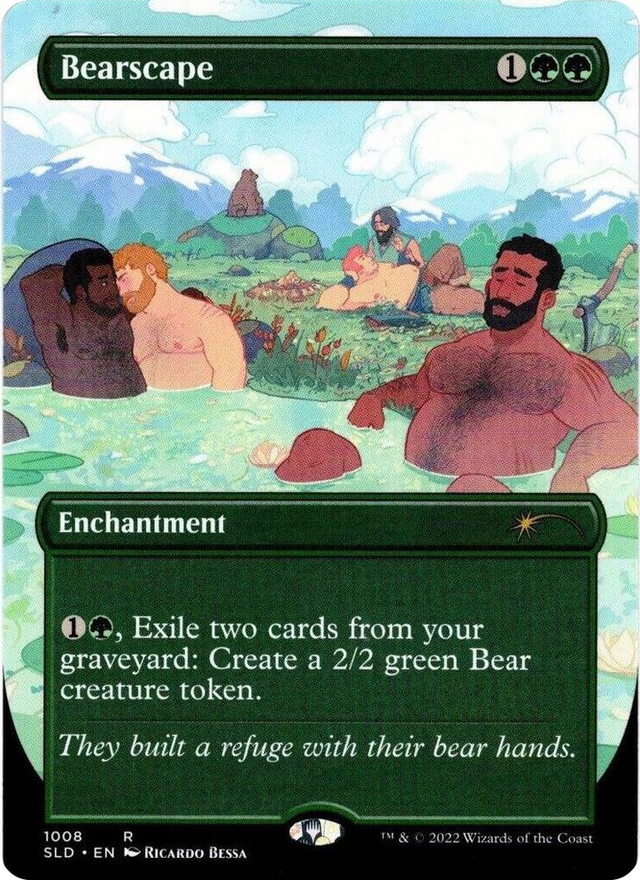 1008 Bearscape R Secret Lair Drop Series