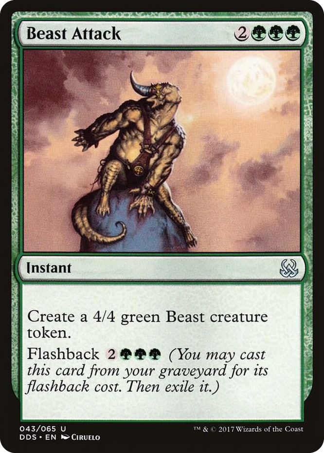 Beast Attack #43 U - Duel Decks: Mind vs. Might Pokemon card