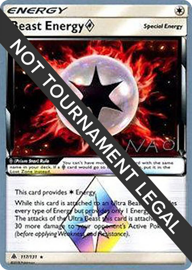 0117 Beast Energy Prism Star - 2018 (Naohito Inoue) Uncommon World Championship Decks