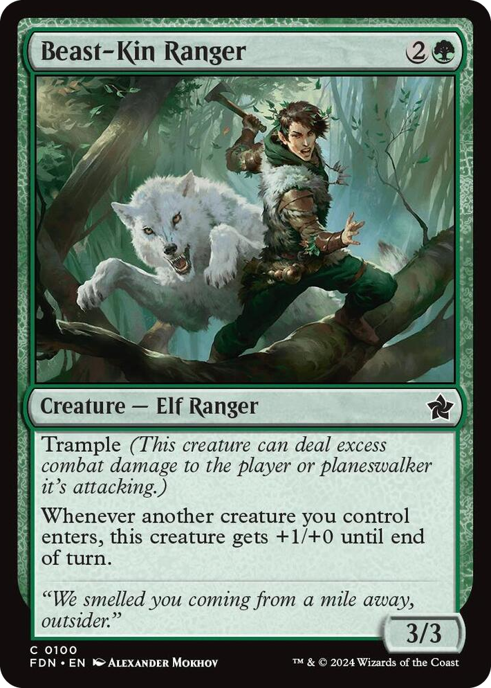 0100 Beast-Kin Ranger C Foundations