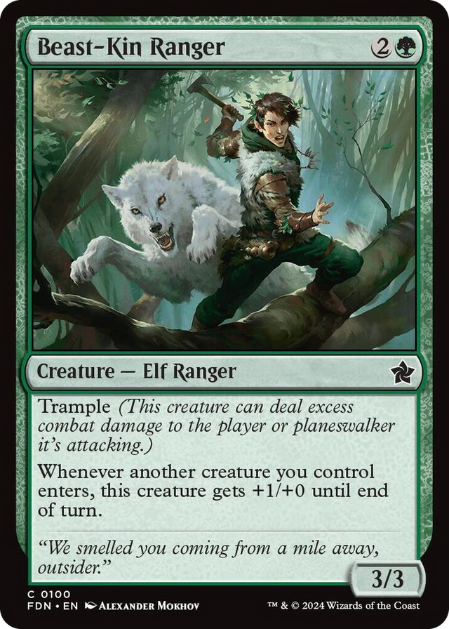 0100 Beast-Kin Ranger C Foundations