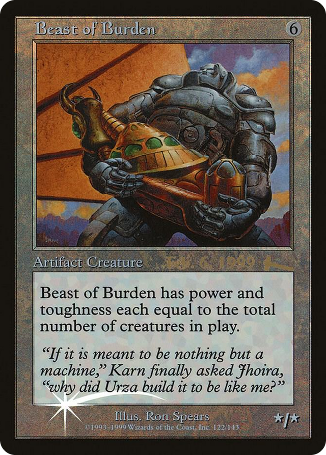 0005 Beast of Burden R Prerelease Cards