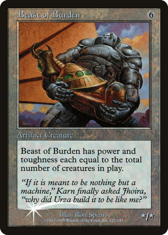 0005 Beast of Burden (No Date) P Prerelease Cards