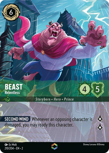 Beast - Relentless (Enchanted) #210 Enchanted