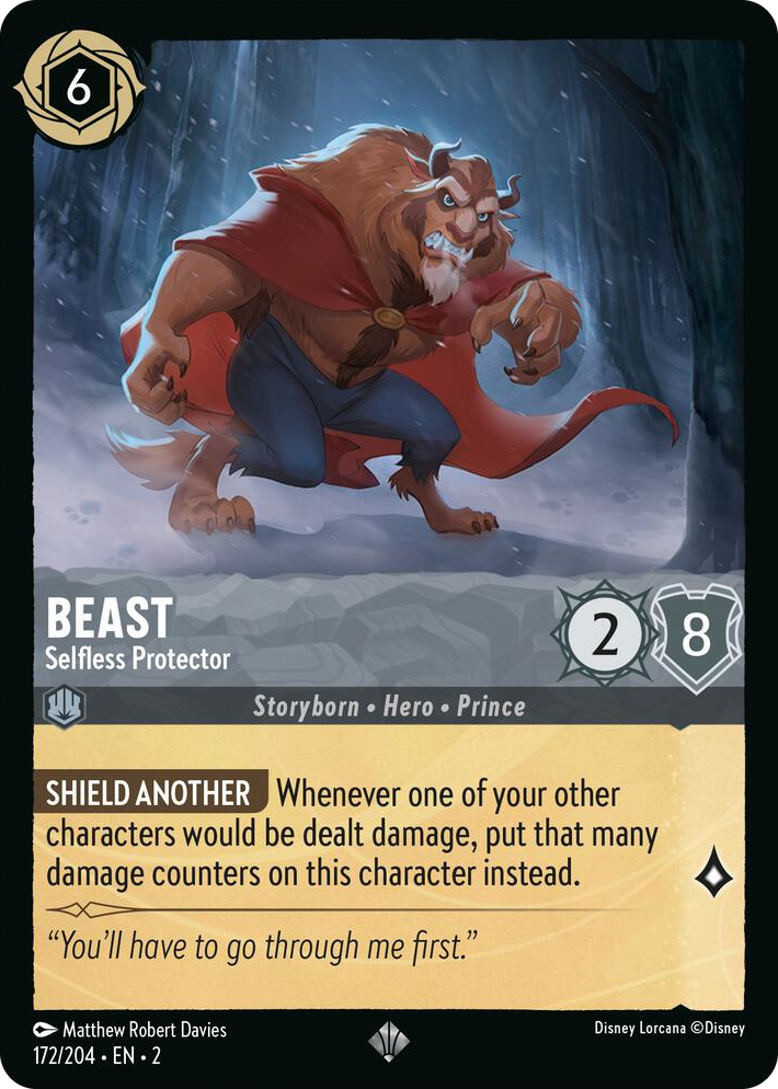 0172 Beast - Selfless Protector Super Rare Rise of the Floodborn