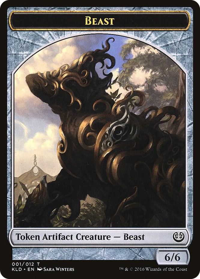 Beast Token (001) #1 T - Kaladesh Pokemon card