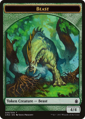 0008 Beast Token (008) T Commander Anthology