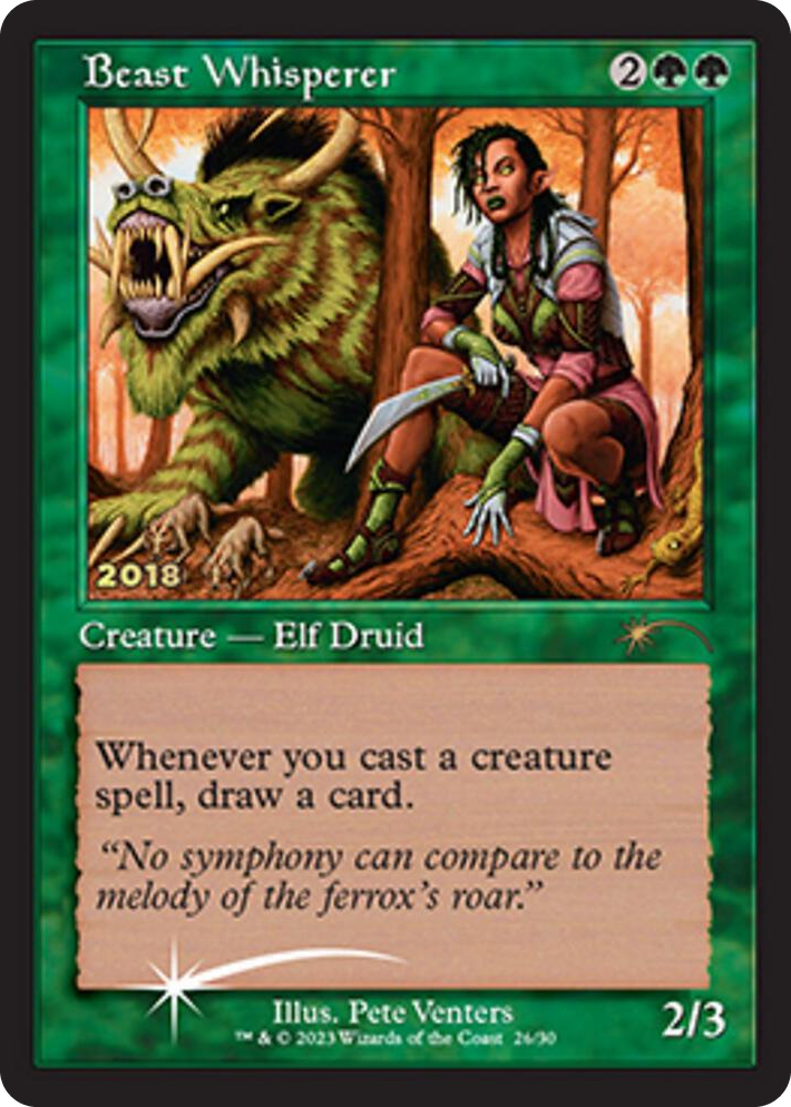 0026 Beast Whisperer P 30th Anniversary Promos