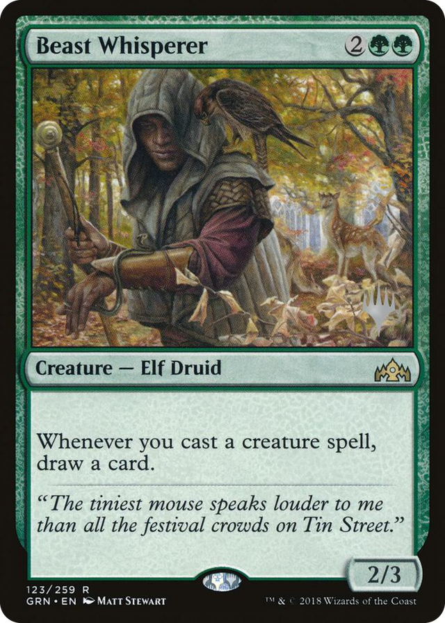 0123 Beast Whisperer R Promo Pack: Throne of Eldraine
