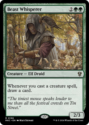 0166 Beast Whisperer R Commander: Murders at Karlov Manor