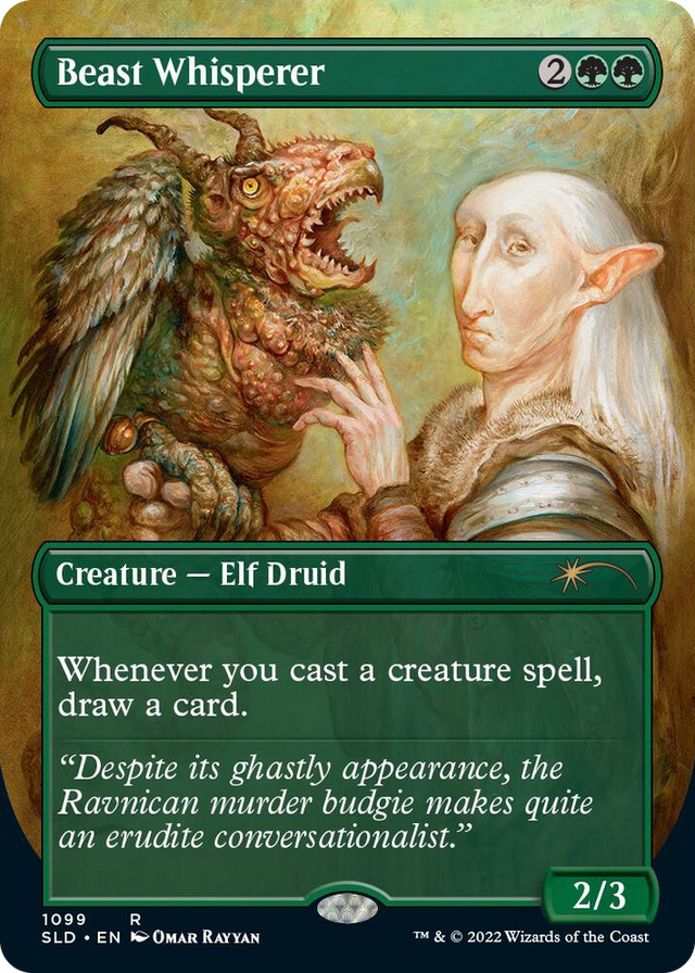 1099 Beast Whisperer (Borderless) R Secret Lair Drop Series