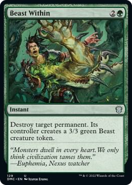 0129 Beast Within U Commander: Dominaria United