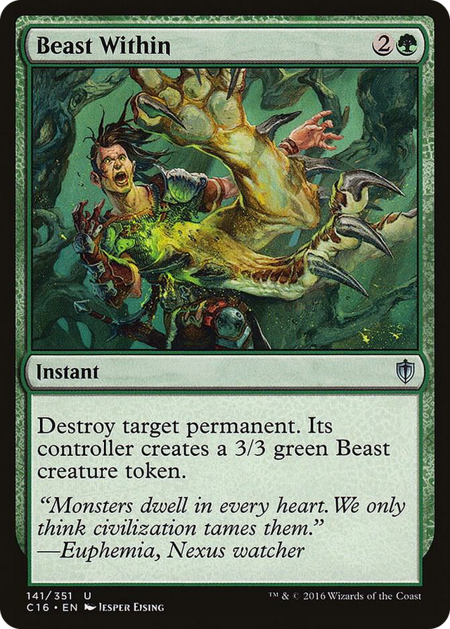 0141 Beast Within U Commander 2016
