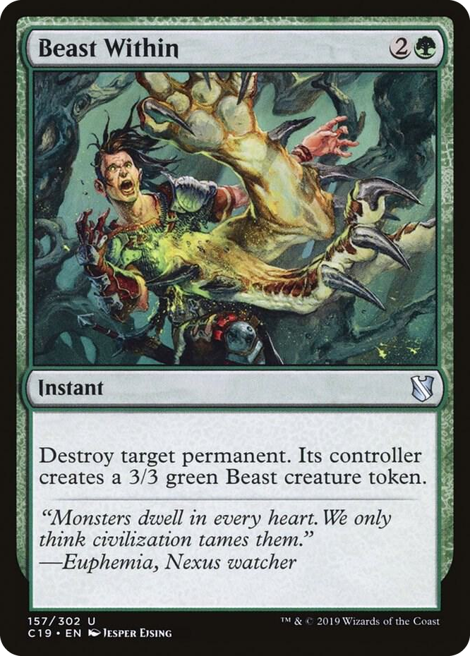 0157 Beast Within U Commander 2019