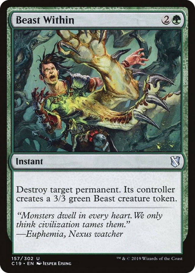 0157 Beast Within U Commander 2019