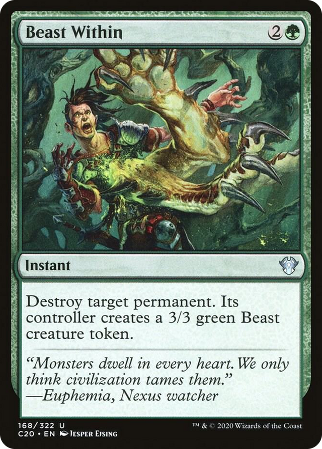 0168 Beast Within U Commander 2020