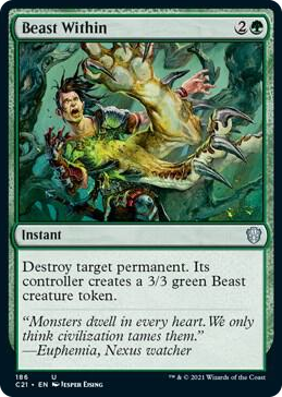 0186 Beast Within U Commander 2021
