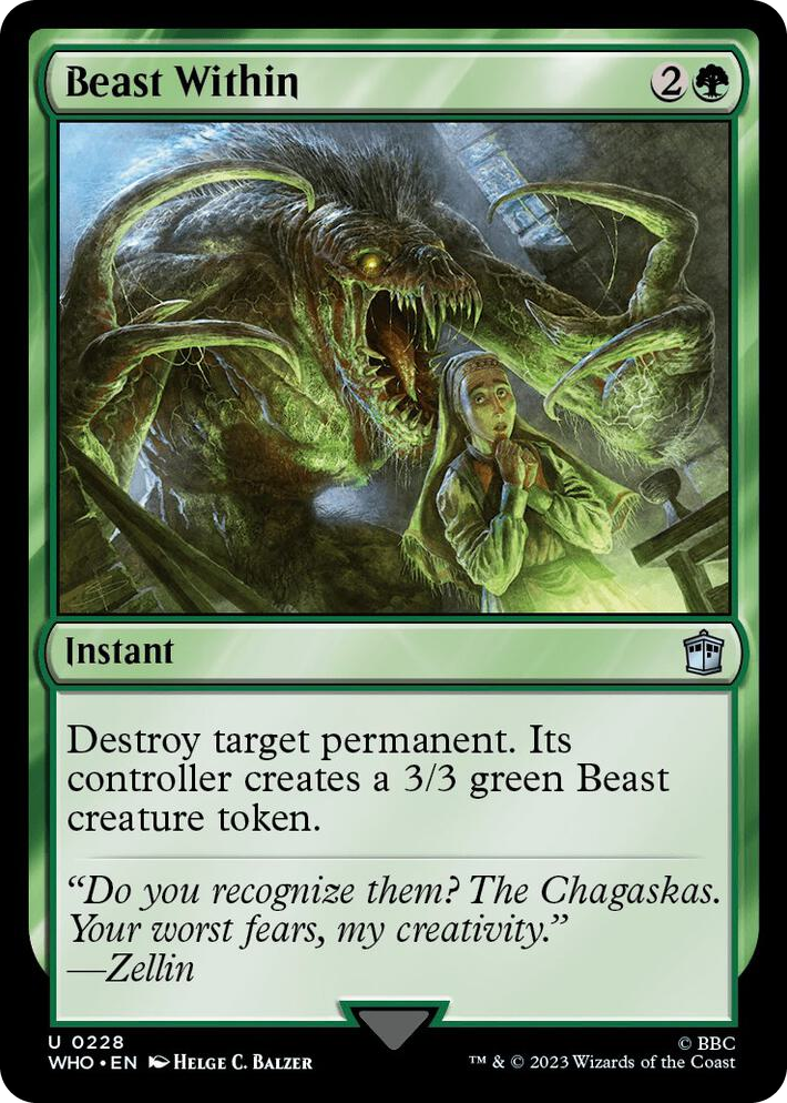 0228 Beast Within U Universes Beyond: Doctor Who