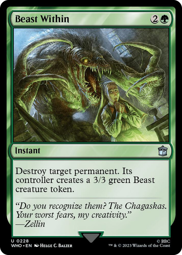 0228 Beast Within U Universes Beyond: Doctor Who