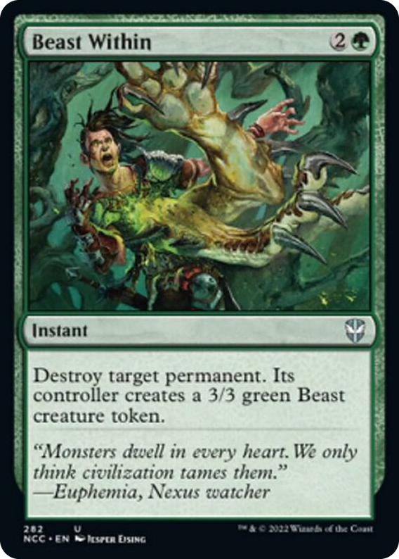 0282 Beast Within U Commander: Streets of New Capenna