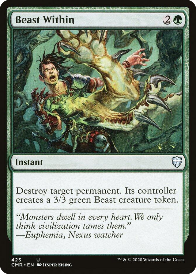 0423 Beast Within U Commander Legends