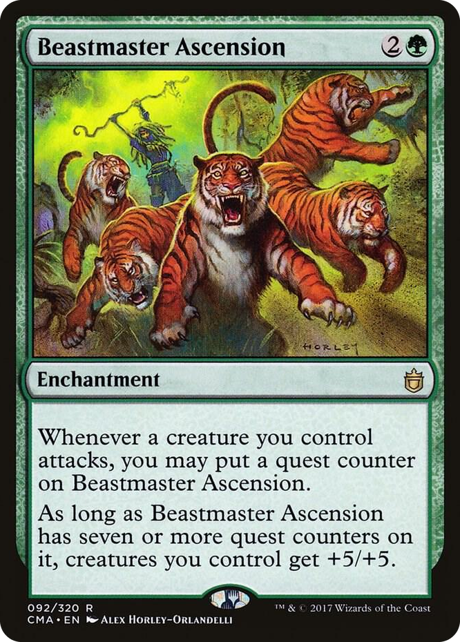 Beastmaster Ascension #92 R - Commander Anthology Pokemon card